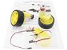 RS034 Simple Motor and Encoder Kit with 2 Motors 2 Wheels and 2 Encoder Kit [DGU MOTORS+ENCODER KIT+WHEELS]