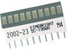 Rectangular LED Bar Graph Array • with 10 Vertical Bars • Green • IV= 9500µcd • 10 x 25.4 x 8mm [DC-10GWA]