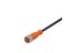 5 m PUR M12 A-Coded Female Sensor Cable, Straight 4-Pin Socket to Open End, <250 V AC/<300 V DC, 4 A, IP65/IP67/IP68/IP69K, Drag-Chain Rated and Halogen-Free. [EVC002 IFM]