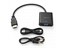 This Adapter Helps Convert The Signal From HDMI Interface To VGA, With Audio Output Port To Let You Sync The Video And Audio. With An Optional External Power Port To Help Stabilize The Performance. [XFF HDMI-VGA CONVERTOR +AUDIO T1]
