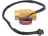 Water Flow Sensor ZJ-B7 Consists of a Copper Body, A Water Rotor, and a Hall-Effect Sensor. [BDD G1/2IN WATER FLOW SENS BRASS]