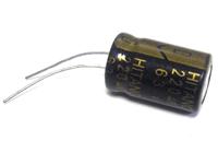 Mini Low Impedence Electrolytic Capacitor • Lead Space: 5mm • Radial • Case Size: φD 13mm, Height 21mm • 220µF • ±20% • 63V [220UF 63VR EXR]