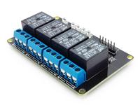 4 Channels 5V Relay Module - Can be controlled directly by a wide range of microcontrollers such as Arduino, AVR, PIC, ARM and MSP430 [SME RELAY BOARD 4CH 5V]