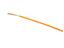 Hookup Cable Multi Strand • 0.35mm2 22-AWG • Orange Colour • 300V [CAB01-0,35MOR]