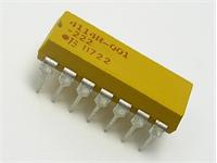 Resistor Network • ¼W • 10kΩ • DIL • 14-Pin • 13-Resistors • Bussed Circuit [14P13R 10K]