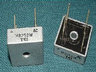 Silicon Bridge Rectifier Diode • Square MB-25W • PCB 4 Pin • VF @ IF= 1.2V@12.5A • VRRM= 400V • IFM= 25A [FB2504L]