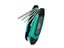 Folding Type Tamper-Proof Star Key Set (Metric) T9H-T40H (T9H/T10H/T15H/T20H/T25H/T27H/T30H/T40H) Tool Size: 113x32x39mm [PRK HW-122T]