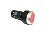 Compact Push Button Switch Momentary Red - 22mm PCO 1no+1n/c - 10A/380VAC Screw Terminals IP40 [PB300MR]