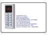 Standalone KMetal Button + Keypad Design Anti-Vandal EMID/125KHZ, IC13.56MHz. [XY-ACCESS KEYPAD CSD2]