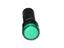 Indicator LED Lamp Green 12VAC/DC 2W Panel Cutout=16mm [L200EG-12]