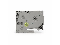 Brother Compatible, TZE, Extra Strong Adhesive Tape Black on White 36mm ( 8 Metres) [AZE-S261]