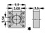 TO39/TO5 to DIL Converter [US58-4]
