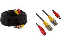 CCTV Cable - AHD 4.0 BNC & DC Power Connectors at each end 30 metres. [CCTV CABLE AHD4.0 BNC+DC 30M]
