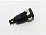 4mm Safety Panel Mount Banana Socket with 6,3mm Fast-On Terminal [XY-2620E BLK]