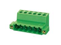 5mm 15A 300V Plug in Terminal Block with 6 Pins, Screw Clamp and Plug-In Header [CPM5IL-6FV]