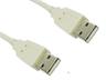 Cable USB 2 A male ~ USB 2 A male 1.8m [XY-USB57A]