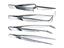 Non-Magnetic Tweezer Set, 4 piece Different Styles 70g [PRK 808-389]