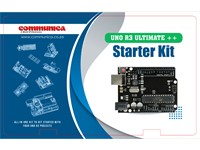 The Ultimate++ Arduino Starter Kit with UNO R3 and over 60 kinds of Components and Sensors from small parts like LED Diodes, Resistors and Potentiometers to big parts like LCD1602, RFID Module and 830 TP Breadboard. [BDD ULTIMATE++ UNO STARTER KIT]
