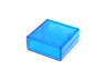 ABS Enclosure Hand Held 66X66X28MM Translucent Blue [1593KTBU]