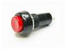 Switch SPST NON-Latching PTM OFF(ON) 3A 125VAC Round [R18-25B RED]