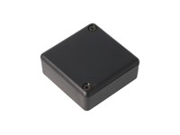 ABS Enclosure 50 x 50 x 20mm IP54 Black [1551RBK]