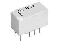 Subminiature Signal Relay, Form 2C, VCoil= 5V DC, IMax Switching= 2A , RCoil= 178Ω, PCB, in Vertical Case [HFD3-5]