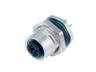 Circular Connector M12 A COD Panel Female 8 Pole Front Mount PG9 DIP Solder 6mm Contact Length IP67/IP68 (86-0532-1000-00008) [09-3482-275-08]