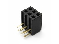 6 Way 2.0MM PCB Right Angled Pins DIL Female Socket Header [627060]