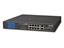 Planet 8-Port 10/100/1000T 802.3at PoE + 2-Port 10/100/1000T + 2-Port 1000X SFP Ethernet Switch with PoE LCD Monitor (120Watts) Unmanaged [GSD-1222VHP]