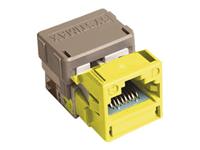 Systimax GigaSPEED X10D® MGS500 Category 6A UTP Information Outlet in Yellow Colour [CMS IT-760023572]