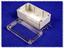 Polycarb Enclosure 160 x 160 x 90mm Clear Lid Grey Body IP66 [1554S2GYCL]