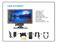 10.1 Inch LCD Monitor, Pixels 1024*600, Built in Speaker, VGA Input,HDMI Input, Audio (Left/Right) and Video Input RCA, USB Port, BNC Video Input. [LCD XY10HVT]