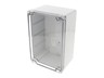 Polycarb Enclosure 180X120X90MM Clear Lid Grey Body IP66 [1554T2GYCL]