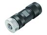 Circular Connector M12-L Cable Female Straight 5 Pole(4+FE) Screw Lock 13mm Cable Entry Unshielded IP67, UL M12X1.0 [99-0640-29-05]