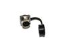 Male Circular Connector • Metal-Shielded with Push-Pull Snap Lock Panel-Mount Square-Flange • 5 way • 180V 5A • IP67 [XY-CCM213-5P]