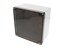 Polycarb Enclosure 160 x 160 x 90mm Smoked Lid Grey Body IP66 [1554S2GYSL]