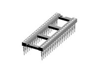 Open Frame DIL Pin Carrier Assembly Socket • 40 way • Straight Pins Solder Tail [612-92-640]