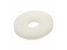 Nylon Washer OD=8,0mm ID=4,1mm TH=1,0mm Colour=Natural, Material: Nylon 66/Nylon 6(UL) [WS4-10]