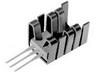 Finger-Shaped Heatsink for TO-220 Attachable • Rth= 21 K/W • Length : 19.05mm • Black Anodised surface [FK237SA220-O]