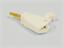 2mm Stackable Gold Plated Banana Plug • 10A 50V • White [KAG2 WHITE]