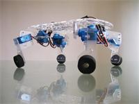 RS013 Quadbot Spider Chassis with Servos [DGU QUAD BOT CHASSIS]