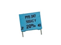 Capacitor 47NF 500VAC-Y2 Polypropylene Boxed 15mm 20% - Supprescraft PYB [47NF 500VACPPB15-Y2-SUP]