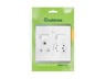 Crabtree Classic Combo Monoblock Socket with Coverplate 4X4 SA+Slimline Socket [CRBT 18017/101]