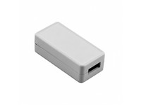 Enclosure ABS Miniature Plastic 50 x 25 x 15.5mm for USB Grey (RAL 7035) IP54 [1551USB2GY]