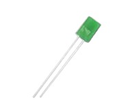 LED 5mm Diffused Round Flat Top Green [LED5140GR]