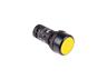 ABB Compact Push Button Switch Yellow - 22mm PCO 1c/o - 1A/240VAC- 0,3A/24VDC Screw Terminals [CP1-10Y-11]