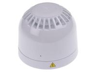 SONOS 32 Tone Electronic Sounder 110/230VAC, 110dB @ 1Metre IP65 Diameter 100mm White [PSB-0006]