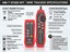Wire Tracker RJ11/RJ45, Open Short Test:10kΩ, Polarity Test, NCV Function, Low Batt Indication, Port Flashing, RJ11:3000m, RJ45:100m [UNI-T UT683 KIT]