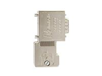 Profibus Connector 9 Pole Male D SUB Connector. 90° Cable Entry – Screw Terminal with Slide Switch [700-972-0BA12]