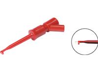 2mm Clamp type Test Probe • Red • Contact hook [KLEPS2-BU RED]